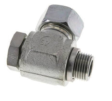 18L & G1/2'' Zink plated Steel Swivel Joint Cutting Fitting with Male Threads 315 bar Rotatable ISO 8434-1