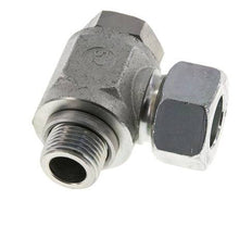 18L & G1/2'' Zink plated Steel Swivel Joint Cutting Fitting with Male Threads 315 bar Rotatable ISO 8434-1