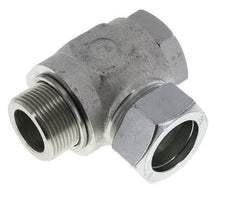 35L & G1-1/4'' Zink plated Steel Swivel Joint Cutting Fitting with Male Threads 160 bar Rotatable ISO 8434-1