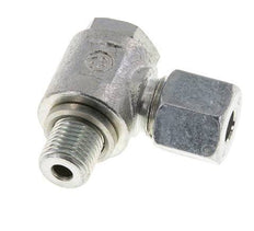8S & G1/4'' Zink plated Steel Swivel Joint Cutting Fitting with Male Threads 400 bar Rotatable ISO 8434-1