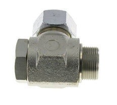 30S & G1-1/4'' Zink plated Steel Swivel Joint Cutting Fitting with Male Threads 250 bar Rotatable ISO 8434-1