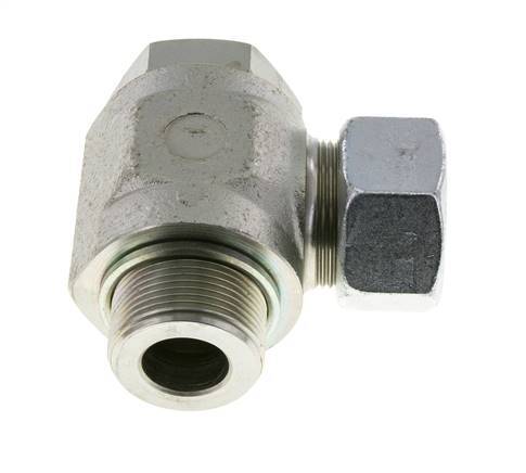 30S & G1-1/4'' Zink plated Steel Swivel Joint Cutting Fitting with Male Threads 250 bar Rotatable ISO 8434-1