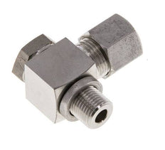 8LL & G1/8'' Stainless Steel Swivel Joint Cutting Fitting with Male Threads 100 bar Rotatable ISO 8434-1