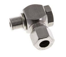 10L & G1/4'' Stainless Steel Swivel Joint Cutting Fitting with Male Threads 315 bar Rotatable ISO 8434-1