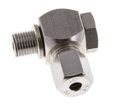 6S & G1/4'' Stainless Steel Swivel Joint Cutting Fitting with Male Threads 400 bar Rotatable ISO 8434-1