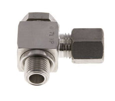 6S & G1/4'' Stainless Steel Swivel Joint Compression Fitting with Male Threads 400 bar Rotatable ISO 8434-1
