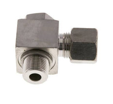 10S & G3/8'' Stainless Steel Swivel Joint Compression Fitting with Male Threads 400 bar Rotatable ISO 8434-1