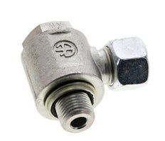 12L & M16x1.5 Zink plated Steel Swivel Joint Cutting Fitting with Male Threads 315 bar NBRO-ring Rotatable ISO 8434-1