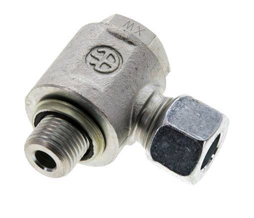 12L & M16x1.5 Zink plated Steel Swivel Joint Cutting Fitting with Male Threads 315 bar NBRO-ring Rotatable ISO 8434-1
