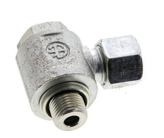 10S & M16x1.5 Zink plated Steel Swivel Joint Cutting Fitting with Male Threads 400 bar NBRO-ring Rotatable ISO 8434-1