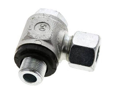 14S & M20x1.5 Zink plated Steel Swivel Joint Cutting Fitting with Male Threads 400 bar NBRO-ring Rotatable ISO 8434-1
