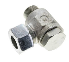 25S & M33x2 Zink plated Steel Swivel Joint Cutting Fitting with Male Threads 250 bar NBRO-ring Rotatable ISO 8434-1