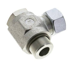 30S & M42x2 Zink plated Steel Swivel Joint Cutting Fitting with Male Threads 250 bar NBRO-ring Rotatable ISO 8434-1