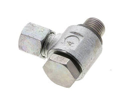 8L & G1/4'' Zink plated Steel Swivel Joint Cutting Fitting with Male Threads 315 bar NBRO-ring Rotatable ISO 8434-1
