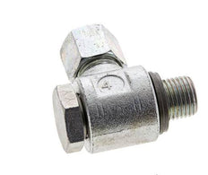 8L & G1/4'' Zink plated Steel Swivel Joint Cutting Fitting with Male Threads 315 bar NBRO-ring Rotatable ISO 8434-1