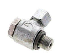 8L & G1/4'' Zink plated Steel Swivel Joint Cutting Fitting with Male Threads 315 bar NBRO-ring Rotatable ISO 8434-1