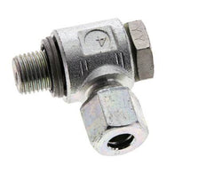 8L & G1/4'' Zink plated Steel Swivel Joint Cutting Fitting with Male Threads 315 bar NBRO-ring Rotatable ISO 8434-1
