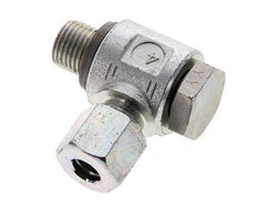 8L & G1/4'' Zink plated Steel Swivel Joint Cutting Fitting with Male Threads 315 bar NBRO-ring Rotatable ISO 8434-1