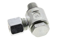 10L & G1/4'' Zink plated Steel Swivel Joint Cutting Fitting with Male Threads 315 bar NBRO-ring Rotatable ISO 8434-1