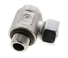 22L & G3/4'' Zink plated Steel Swivel Joint Cutting Fitting with Male Threads 160 bar NBRO-ring Rotatable ISO 8434-1