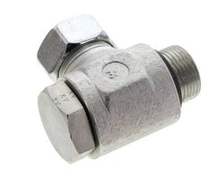 28L & G1'' Zink plated Steel Swivel Joint Cutting Fitting with Male Threads 160 bar NBRO-ring Rotatable ISO 8434-1
