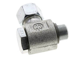 12S & G3/8'' Zink plated Steel Swivel Joint Cutting Fitting with Male Threads 400 bar NBRO-ring Rotatable ISO 8434-1