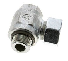 25S & G1'' Zink plated Steel Swivel Joint Cutting Fitting with Male Threads 250 bar NBRO-ring Rotatable ISO 8434-1