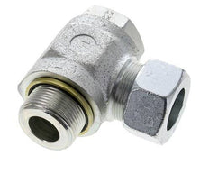 30S & G1-1/4'' Zink plated Steel Swivel Joint Cutting Fitting with Male Threads 250 bar NBRO-ring Rotatable ISO 8434-1