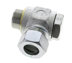 30S & G1-1/4'' Zink plated Steel Swivel Joint Cutting Fitting with Male Threads 250 bar NBRO-ring Rotatable ISO 8434-1