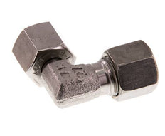 8L Stainless Steel Elbow Cutting Fitting with Swivel 315 bar FKM Adjustable ISO 8434-1