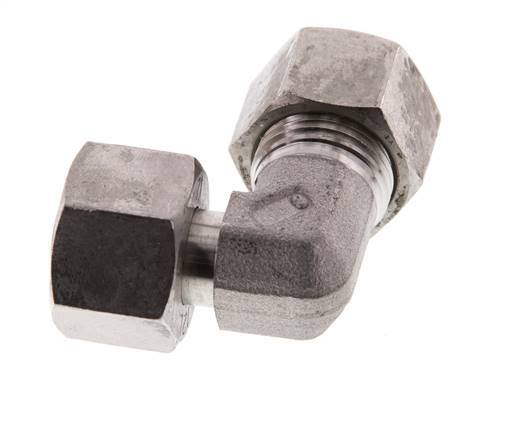 12L Stainless Steel Elbow Cutting Fitting with Swivel 315 bar FKM Adjustable ISO 8434-1