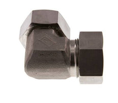 28L Stainless Steel Elbow Cutting Fitting with Swivel 160 bar FKM Adjustable ISO 8434-1