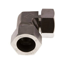 28L Stainless Steel Elbow Cutting Fitting with Swivel 160 bar FKM Adjustable ISO 8434-1