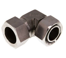 28L Stainless Steel Elbow Cutting Fitting with Swivel 160 bar FKM Adjustable ISO 8434-1