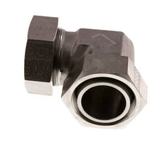 42L Stainless Steel Elbow Cutting Fitting with Swivel 160 bar FKM Adjustable ISO 8434-1