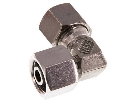 10S Stainless Steel Elbow Cutting Fitting with Swivel 630 bar FKM Adjustable ISO 8434-1