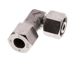 12S Stainless Steel Elbow Cutting Fitting with Swivel 630 bar FKM Adjustable ISO 8434-1