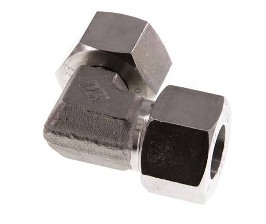 20S Stainless Steel Elbow Cutting Fitting with Swivel 400 bar FKM Adjustable ISO 8434-1