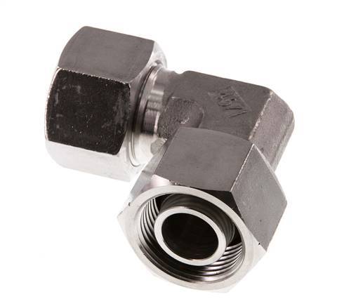 20S Stainless Steel Elbow Cutting Fitting with Swivel 400 bar FKM Adjustable ISO 8434-1