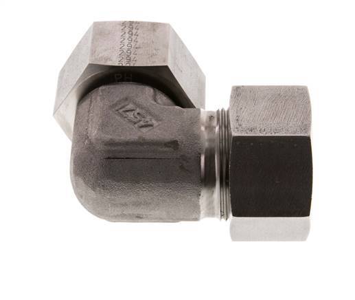 30S Stainless Steel Elbow Cutting Fitting with Swivel 400 bar FKM Adjustable ISO 8434-1