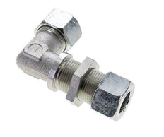 20S Zink plated Steel Elbow Cutting Fitting Bulkhead 400 bar ISO 8434-1