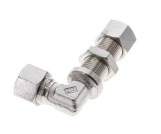12L Stainless Steel Elbow Cutting Fitting Bulkhead 315 bar ISO 8434-1