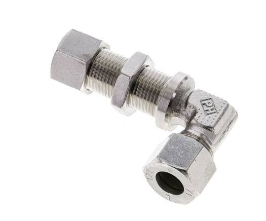 12L Stainless Steel Elbow Cutting Fitting Bulkhead 315 bar ISO 8434-1