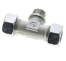 22L & G3/4'' Zink plated Steel T-Shape Tee Cutting Fitting with Male Threads 160 bar ISO 8434-1