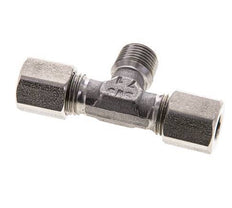 6LL & R1/8'' Stainless Steel T-Shape Tee Cutting Fitting with Male Threads 100 bar ISO 8434-1