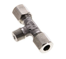 6LL & R1/8'' Stainless Steel T-Shape Tee Cutting Fitting with Male Threads 100 bar ISO 8434-1