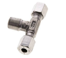 6L & R1/4'' Stainless Steel T-Shape Tee Cutting Fitting with Male Threads 315 bar ISO 8434-1