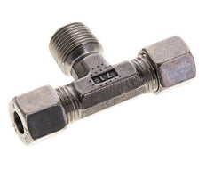 8L & R3/8'' Stainless Steel T-Shape Tee Cutting Fitting with Male Threads 315 bar ISO 8434-1