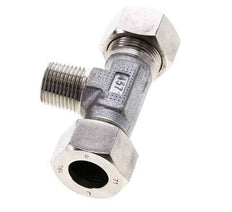18L & R1/2'' Stainless Steel T-Shape Tee Cutting Fitting with Male Threads 315 bar ISO 8434-1