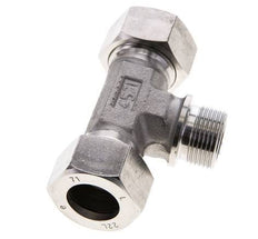 22L & G3/4'' Stainless Steel T-Shape Tee Cutting Fitting with Male Threads 160 bar ISO 8434-1
